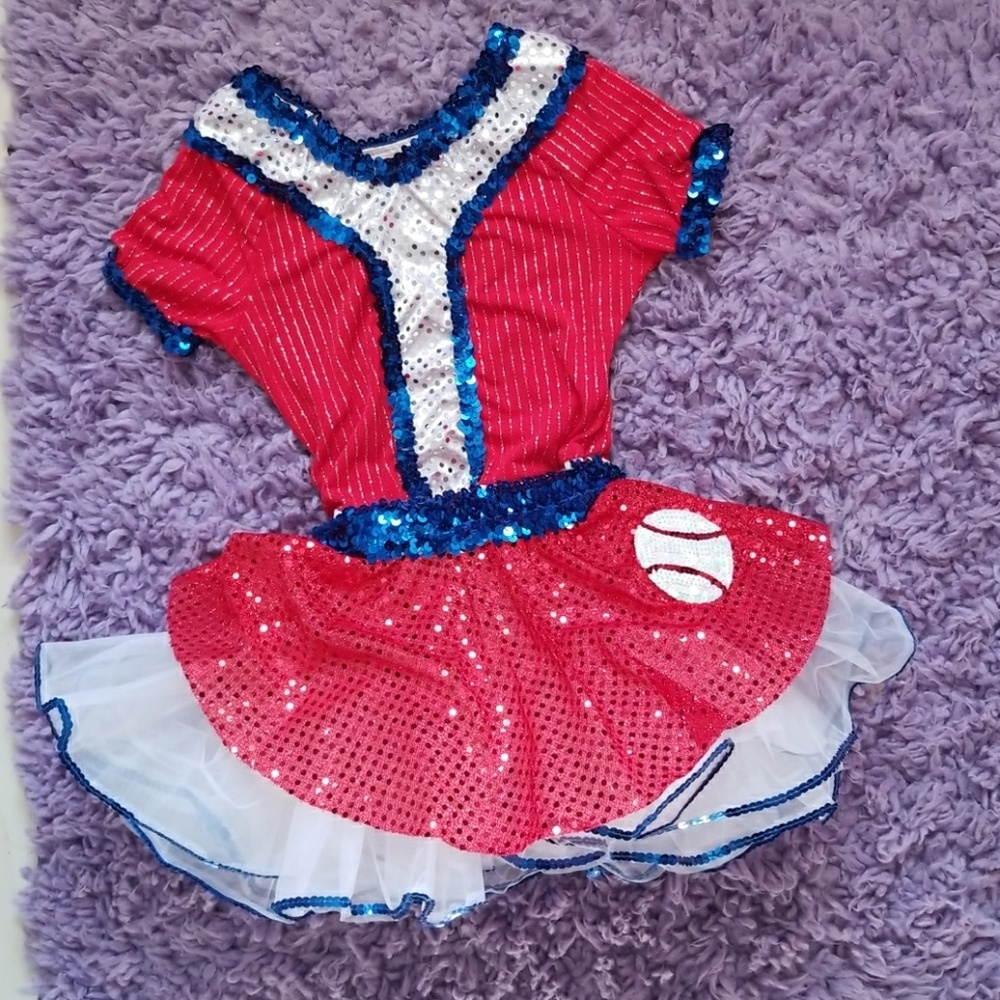 Dance baseball costume